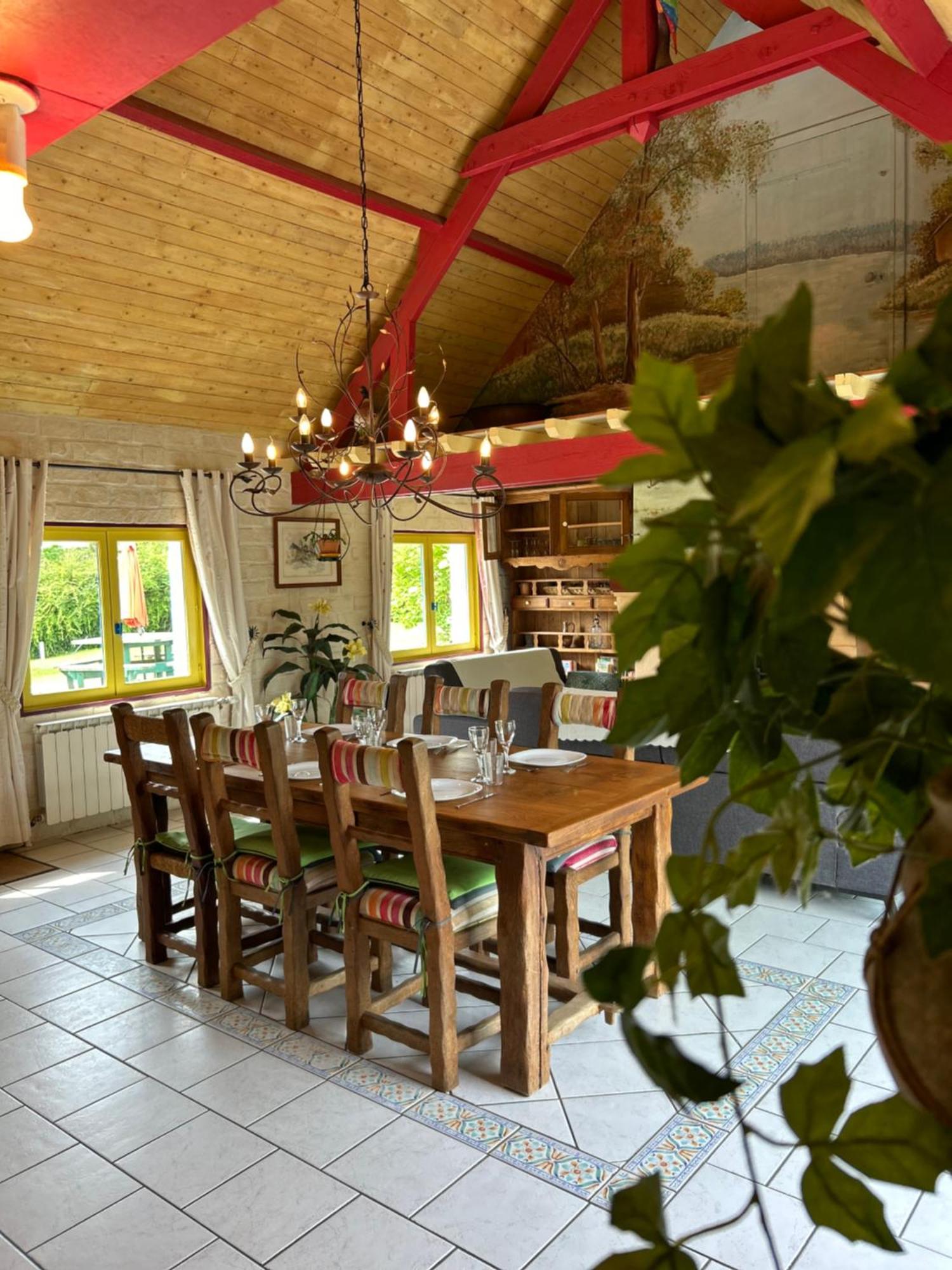 Вилла La Fermette - Calme - Wifi - Plain Pied Favieres  Экстерьер фото